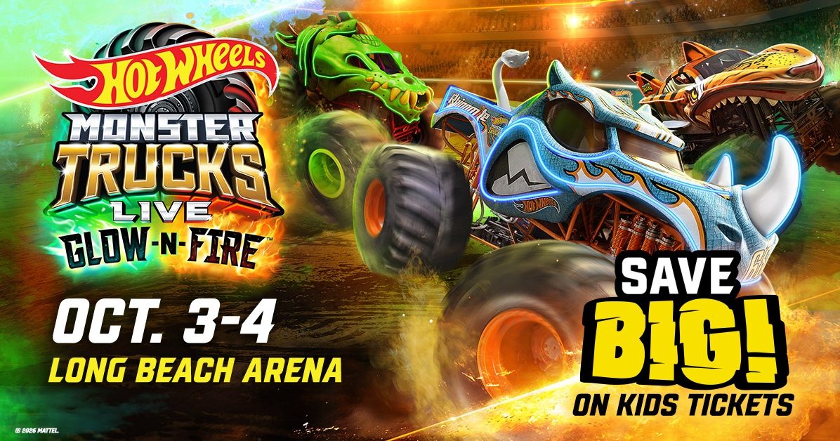 Hot Wheels Monster Trucks Live | Long Beach Arena | Long Beach  Entertainment Center